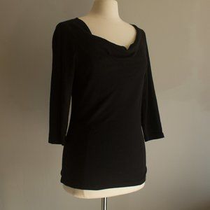 Three Dots Cowl Neck Top